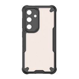 Defender szilikon telefonvédő (ütésállóság, légpárnás sarok, akril hátlap, kameravédő) FEKETE   Defender szilikon telefonvédő (ütésállóság, légpárnás sarok, akril hátlap, kameravédő) FEKETE