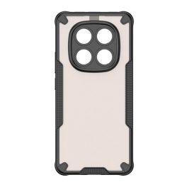   Defender szilikon telefonvédő (ütésállóság, légpárnás sarok, akril hátlap, kameravédő) FEKETE