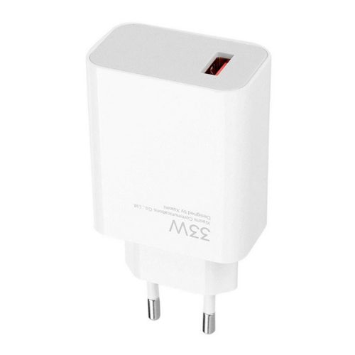 XIAOMI MDY-16-EF hálózati töltő USB aljzat (33W, PD gyorstöltő) FEHÉR