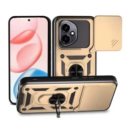   Defender szilikon telefonvédő (ütésállóság, tartógyűrű, kameravédő) ARANY