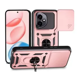   Defender szilikon telefonvédő (ütésállóság, tartógyűrű, kameravédő) ROZÉARANY