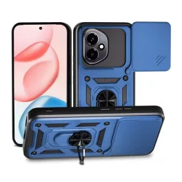   Defender szilikon telefonvédő (ütésállóság, tartógyűrű, kameravédő) SÖTÉTKÉK