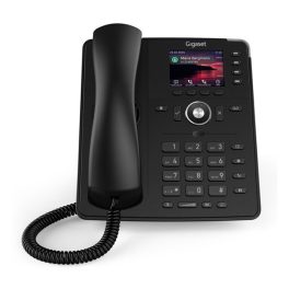   GIGASET P710 IP PRO telefon készülék (vezetékes, TFT színes kijelző, HD hang, 4 programozható LED funkciógomb) FEKETE