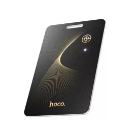   HOCO E92 bluetooth nyomkövető (kártya, táskába, autóba, valós idejű nyomkövetés, iOS kompatibilis) FEKETE