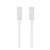 USAMS KY adatkábel (Type-C - Type-C, 60W, gyorstöltő, 100cm) FEHÉR