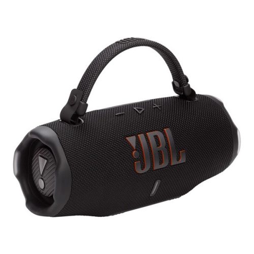 JBL CHARGE 6 bluetooth hordozható hangszóró (v5.4, 4722mAh vésztöltő, vízálló, Type-C, 45W) FEKETE
