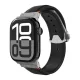 SPIGEN CLASSIC FIT pótszíj (egyedi méret, nagy, textil, állítható, pillangó csat) FEKETE