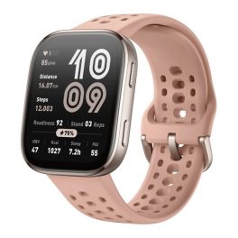AMAZFIT Bip 6 okosóra (aktivitásmérő, szilikon szíj, BioTracker, GPS, IP68 vízálló) RÓZSASZÍN   AMAZFIT Bip 6 okosóra (aktivitásmérő, szilikon szíj, BioTracker, GPS, IP68 vízálló) RÓZSASZÍN