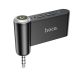 HOCO E58 bluetooth adapter (3.5mm jack csatlakozó, v5.0) FEKETE