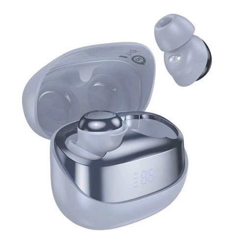 HOCO EW200 bluetooth fülhallgató SZTEREO (v5.4, TWS, LED kijelző, mikrofon + töltőtok) SÖTÉTKÉK