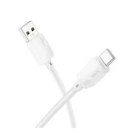   HOCO X113 adatkábel (USB - Type-C, 3A, gyorstöltő, 100cm) FEHÉR