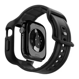   SPIGEN VAULT PRO pótszíj (egyedi méret, matt, ütésállóság + szilikon keret) FEKETE
