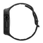 SPIGEN VAULT PRO pótszíj (egyedi méret, matt, ütésállóság + szilikon keret) FEKETE