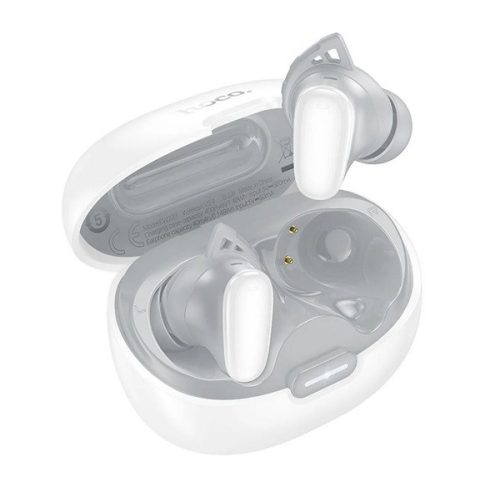 HOCO EW203 bluetooth fülhallgató SZTEREO (v5.4, TWS, mikrofon + töltőtok) FEHÉR