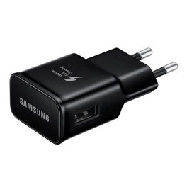 SAMSUNG hálózati töltő USB aljzat (15W, EP-TA200, gyorstöltő) FEKETE   SAMSUNG hálózati töltő USB aljzat (15W, EP-TA200, gyorstöltő) FEKETE