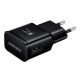SAMSUNG hálózati töltő USB aljzat (15W, EP-TA200, gyorstöltő) FEKETE