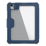 NILLKIN BUMPER PRO szilikon telefonvédő (aktív FLIP, ütésállóság, asztali tartó) SÖTÉTKÉK