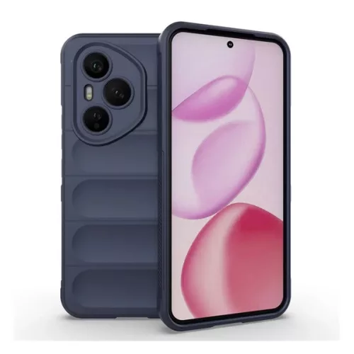 Szilikon telefonvédő (ütésállóság, kameravédő, 3D) SÖTÉTKÉK