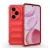 Szilikon telefonvédő (ütésállóság, kameravédő, 3D) PIROS