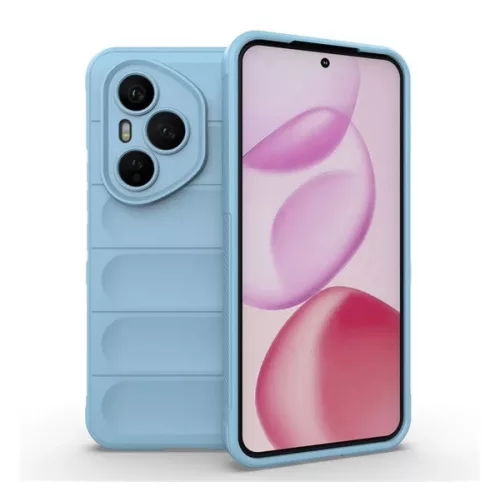 Szilikon telefonvédő (ütésállóság, kameravédő, 3D) VILÁGOSKÉK