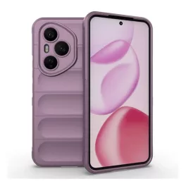   Szilikon telefonvédő (ütésállóság, kameravédő, 3D) LILA