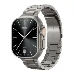 SPIGEN MODERN FIT TITANIUM pótszíj (egyedi méret, nagy, fém) TITÁNSZÜRKE