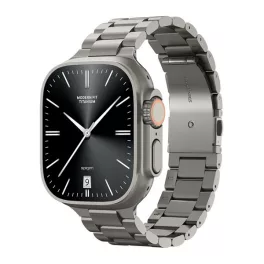   SPIGEN MODERN FIT TITANIUM pótszíj (egyedi méret, nagy, fém) TITÁNSZÜRKE