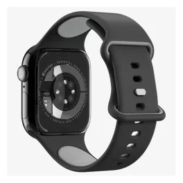   SPIGEN NANO POP pótszíj (egyedi méret, nagy, matt, szilikon) FEKETE