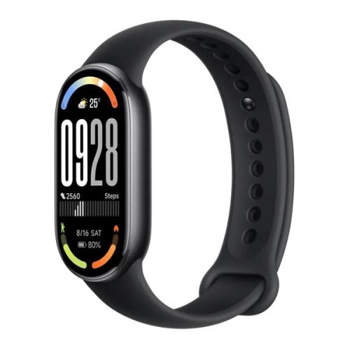 XIAOMI Smart Band 10 okoskarkötő (v5.4, aktivitásmérő, alvásmonitor, 150 sport mód, vízálló, 5 ATM) FEKETE