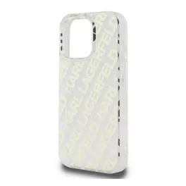   KARL LAGERFELD IML ELECTROPLATED REPEATED LOGO szilikon telefonvédő (ütésállóság) ARANY