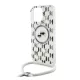 KARL LAGERFELD IML MONOGRAM CROSSBODY K&CH HEADS MAGSAFE szilikon telefonvédő (ütésállóság, MagSafe, nyakpánt) ÁTLÁTSZÓ