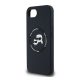 KARL LAGERFELD SILICONE KARL&CHOUPETTE HEADS MAGSAFE szilikon telefonvédő (ütésállóság, MagSafe) FEKETE