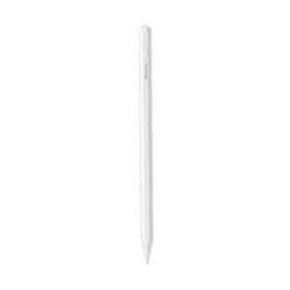   BASEUS SMOOTH WRITING érintő ceruza (aktív, kapacitív, LED jelzés, vezeték nélküli töltés + póthegy, Apple Pencil) FEHÉR