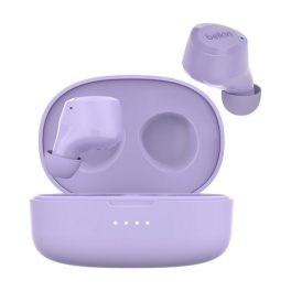   BELKIN SOUNDFORM BOLT bluetooth fülhallgató SZTEREO (v5.2, TWS, mikrofon, IPX4 cseppálló + töltőtok) LILA