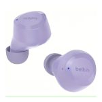 BELKIN SOUNDFORM BOLT bluetooth fülhallgató SZTEREO (v5.2, TWS, mikrofon, IPX4 cseppálló + töltőtok) LILA