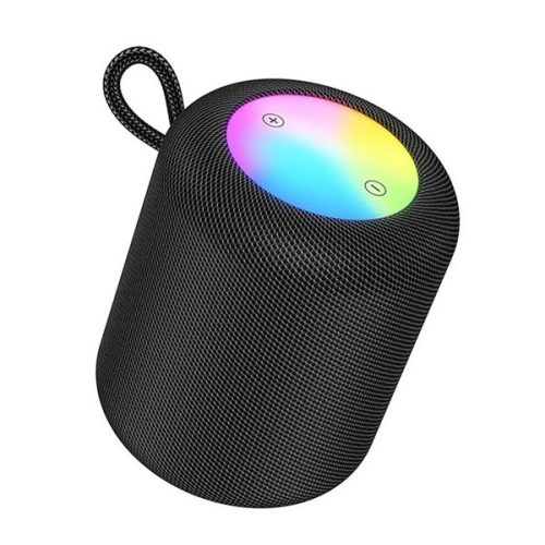 HOCO HC30 bluetooth hordozható hangszóró (v5.4, 5W TF/microSD kártyaolvasó, FM rádió, AUX) FEKETE