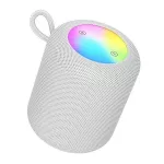 HOCO HC30 bluetooth hordozható hangszóró (v5.4, 5W TF/microSD kártyaolvasó, FM rádió, AUX) VILÁGOSSZÜRKE
