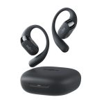 SHOKZ OPENFIT2 bluetooth fülhallgató SZTEREO (v5.4, TWS, fülre akasztható, mikrofon, zajszűrő + töltőtok) FEKETE