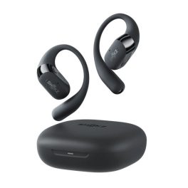   SHOKZ OPENFIT2 bluetooth fülhallgató SZTEREO (v5.4, TWS, fülre akasztható, mikrofon, zajszűrő + töltőtok) FEKETE