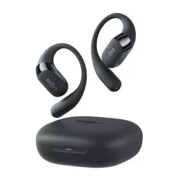   SHOKZ OPENFIT2 bluetooth fülhallgató SZTEREO (v5.4, TWS, fülre akasztható, mikrofon, zajszűrő + töltőtok) FEKETE