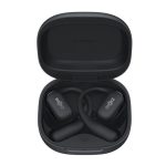 SHOKZ OPENFIT2+ bluetooth fülhallgató SZTEREO (v5.4, TWS, fülre akasztható, mikrofon, zajszűrő, IP55 + töltőtok) FEKETE