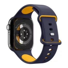   SPIGEN NANO POP pótszíj (egyedi méret, kicsi, matt, szilikon) SÖTÉTKÉK