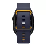 SPIGEN NANO POP pótszíj (egyedi méret, kicsi, matt, szilikon) SÖTÉTKÉK