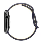 SPIGEN NANO POP pótszíj (egyedi méret, kicsi, matt, szilikon) SÖTÉTKÉK