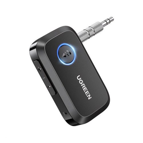 UGREEN bluetooth audió adapter (3.5mm jack csatlakozó, v5.3) FEKETE