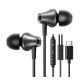 UGREEN EP105 fülhallgató SZTEREO (Type-C, mikrofon, felvevő gomb) FEKETE