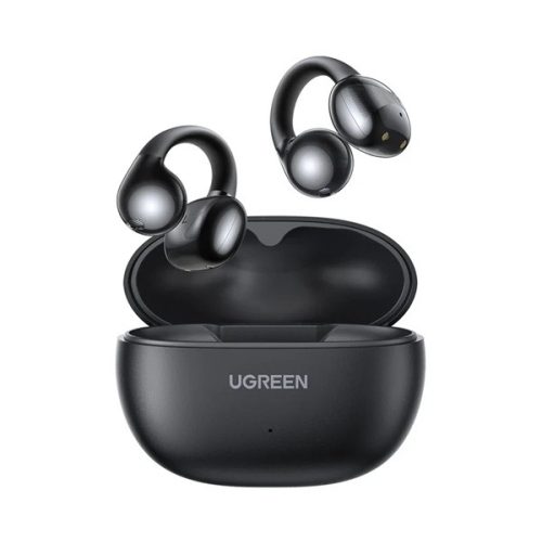 UGREEN HITUNE S3 WS209 bluetooth fülhallgató SZTEREO (v5.4, TWS, mikrofon, fülre akasztható + töltőtok) FEKETE