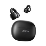 UGREEN HITUNE S3 WS209 bluetooth fülhallgató SZTEREO (v5.4, TWS, mikrofon, fülre csíptethető + töltőtok) FEKETE