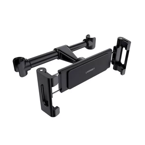 UGREEN LP160 autós tablet tartó (fejtámla rögzítés, 360°, 4.7-12.9" méret) FEKETE