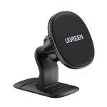 UGREEN LP292 autós tartó (műszerfalra, öntapadó, mágneses, 360°, 4.7-7.2" méret) FEKETE
